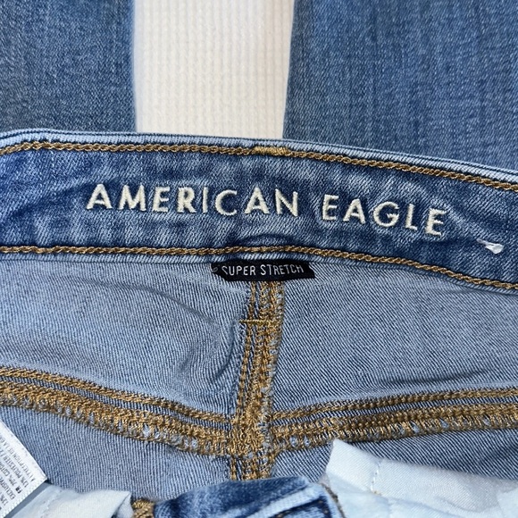 American Eagle Outfitters Super Hi Rise Jegging Super Stretch Size 2 Regular - Picture 3 of 12